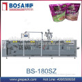 small doypack zip lock pouch filling machines for beans made in china